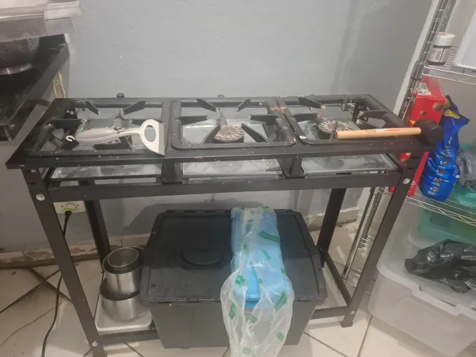 Fogao industrial 