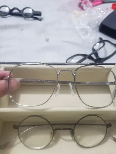 Armação American Optical AO Original - Metal Clássico<br>