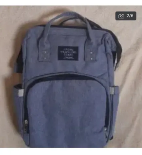 Bolsa maternidade bebê com trocador nova