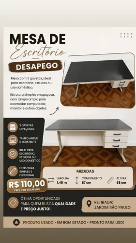 Mesa de escritório