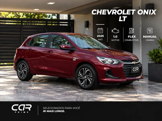 Chevrolet Onix Hatch LT 1.0 12V Flex Mec. 4P 2025