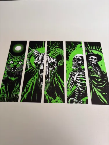 5 Marcadores de página : Dark Monsters - Darkside 