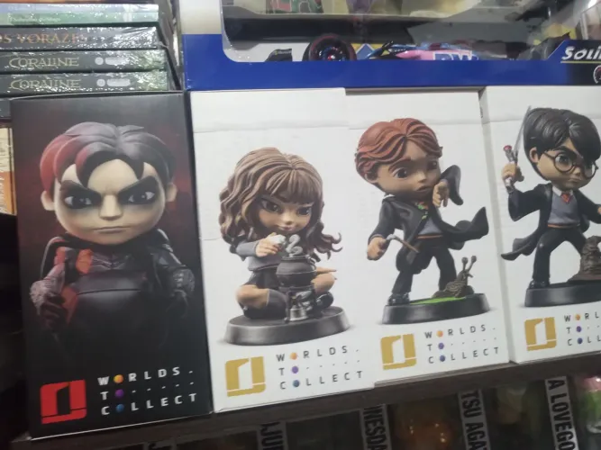 Harry Potter, hermione granger e ron wealey iron studios batman