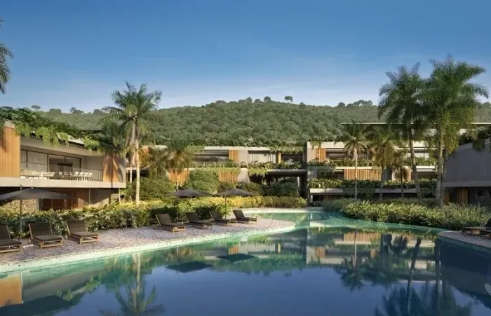 Lindo apartamento no Canto da Lagoa com 4 suítes