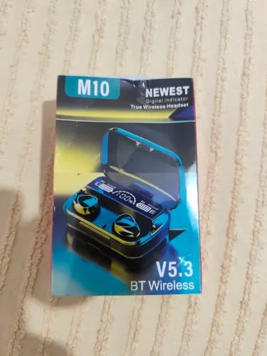 Fone de ouvido com bluetooth sem fio digital lacrado