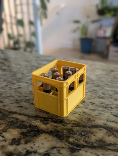 Organizador de Pilhas caixa de cerveja
