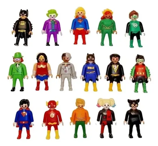 Playmobil DC (Kinder ovo) + Brindes: 300,0