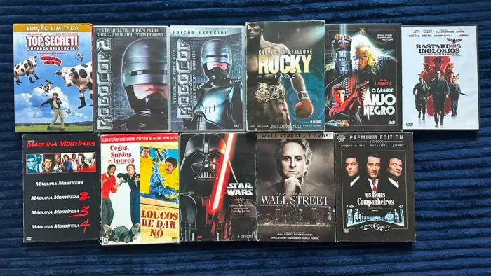 Box DVD Filmes diversos Originais