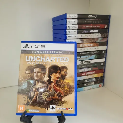 Uncharted Coleção legado dos Ladrões ps5 (Faço Olx Pay)