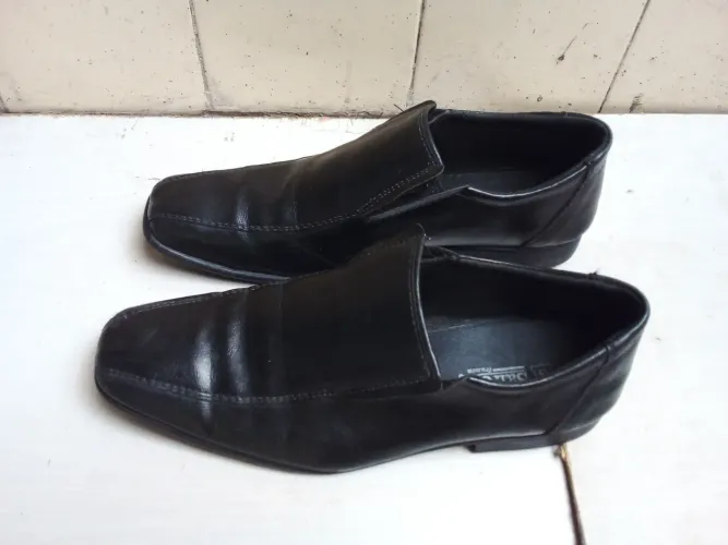 Sapato social n° 40 cor preta, marca San Clay- Franca.