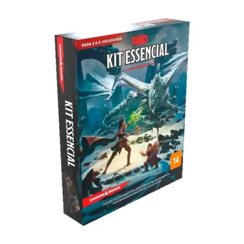 Dungeons & Dragons Kit Essencial Galápagos (em Português) - Edição esgotada!