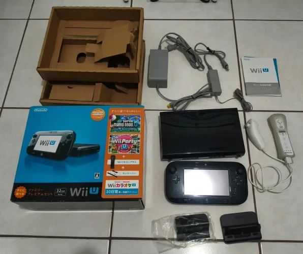 Nintendo Wiiu Preto 