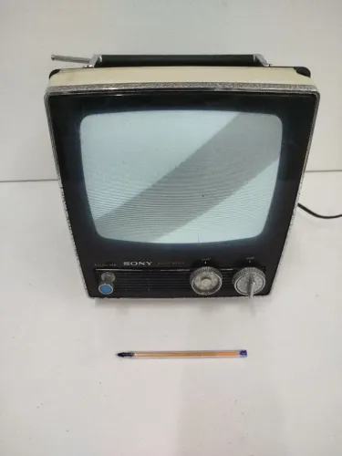Rara antiga tv da Sony anos 70 funcionando
