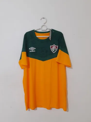 Camisa Fluminense Treino 2023 Amarela Umbro Na Etiqueta 