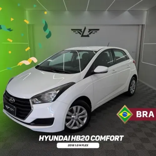 Hyundai HB20 Comfort 1.0 Flex 12V Mec. 2018
