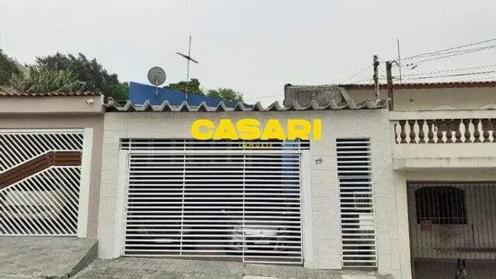 Casa térrea com edícula à venda no Jardim Utinga Santo André/SP