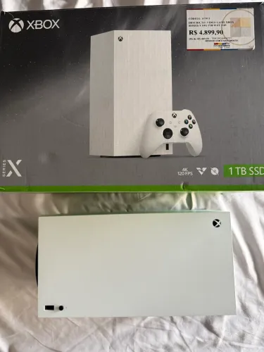 Xbox series X branco