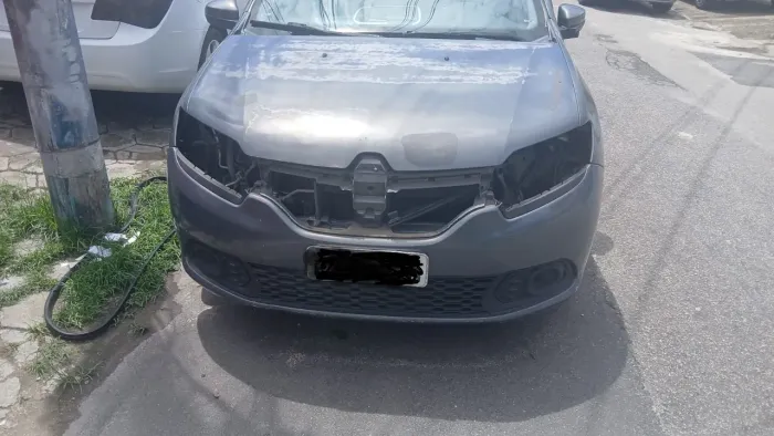 Frente do Sandero 2017/2018