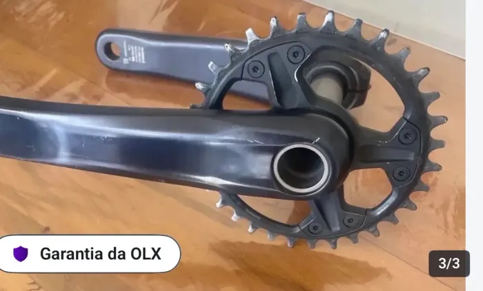 Pedal Shimano XT + coroa