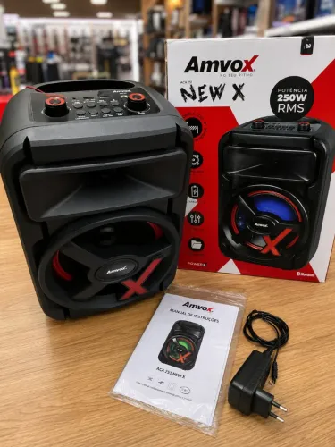 CAIXA DE SOM AMVOX ACA 251 NEW X - 250W RMS