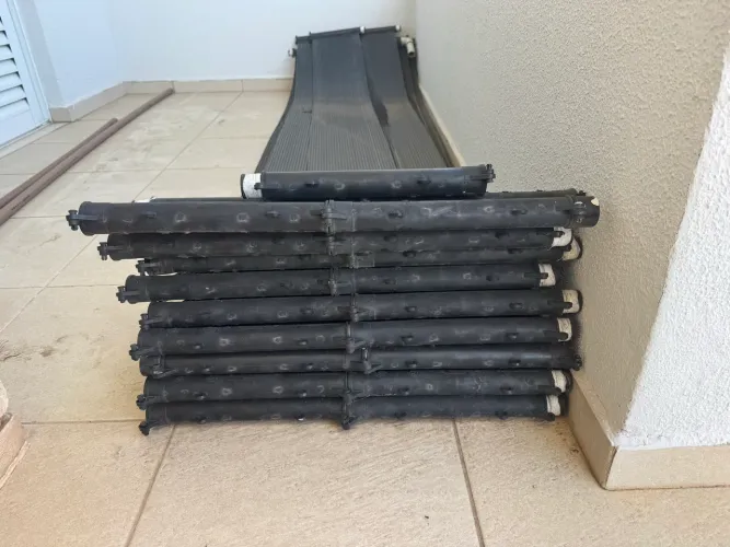 Aquecedor solar para piscina - 21 placas usado