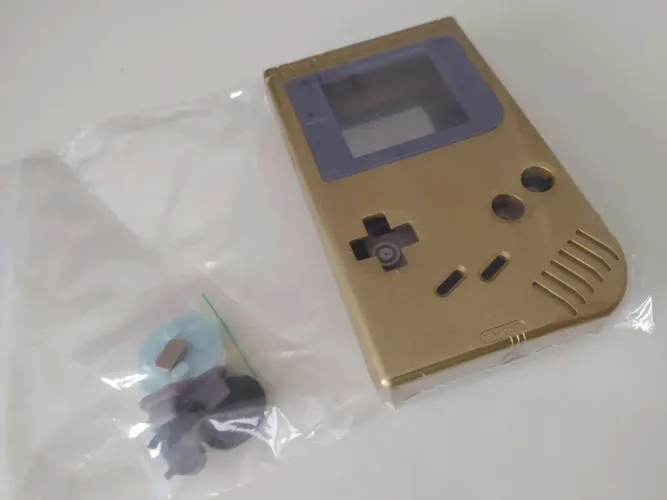 Game Boy DMG Carcaça Substituição, parafusos, borrachas, botoes