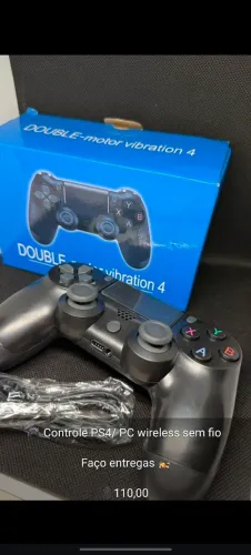 Controle sem fio PS4, Pc e smart tv novo pronta entrega