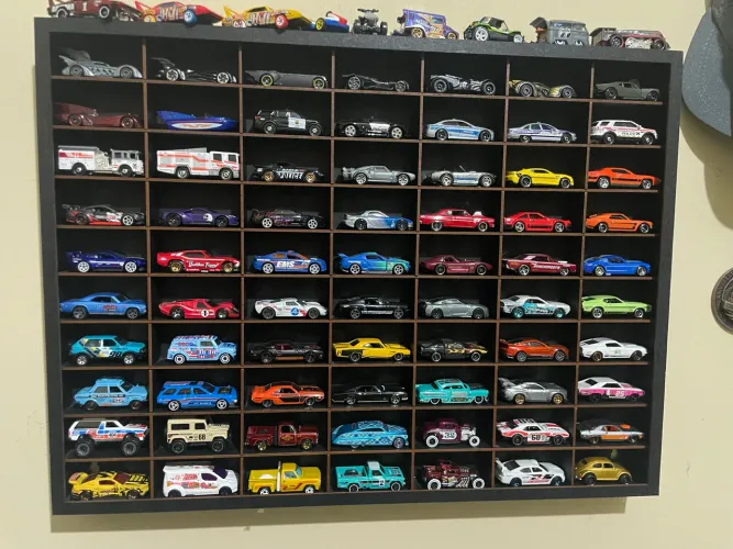 Coleção hot wheels