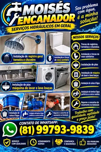 Encanador Hidráulico 24h | Vazamentos e Instalações