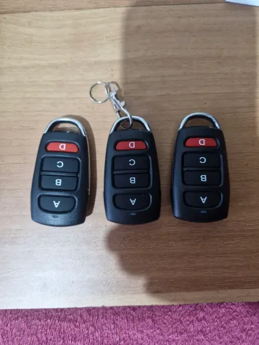 Controle remoto para garagem 433Mhz