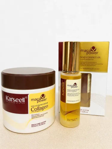 ? Kit Karseell Máscara + Óleo Capilar ?