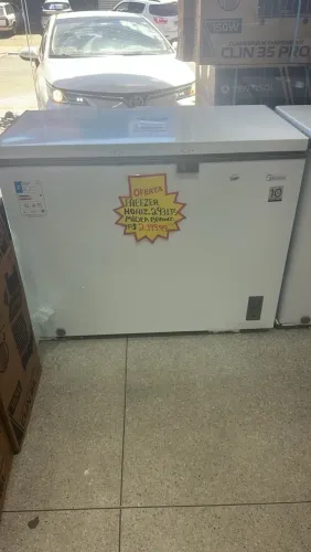 FREEZER HORIZ.293L MIDEA BRANCO BIVOLT