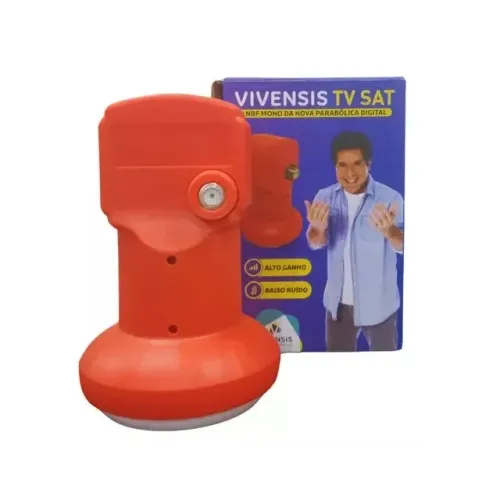 LNB Simples Universal KU (P/ Antenas 45, 60, 75 e 90 de todas operadoras)