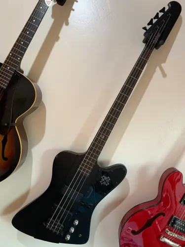Epiphone Thunder Goth Bass Preto Fosco com bag