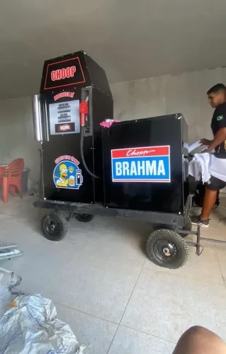 CARRINHO DE CHOPP COMPLETO