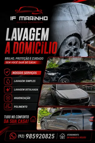 Lavagem/ Higienização/ Polimento a domicílio