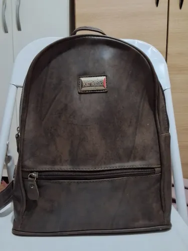 Mochila de couro