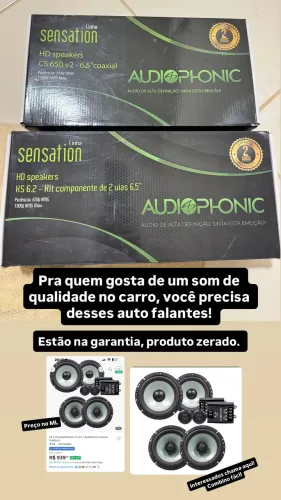Auto falante audio phonic
