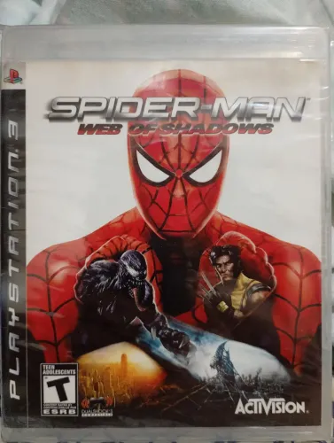 Jogo original Spider-man Web of Shadows Playstation 3 (PS3)