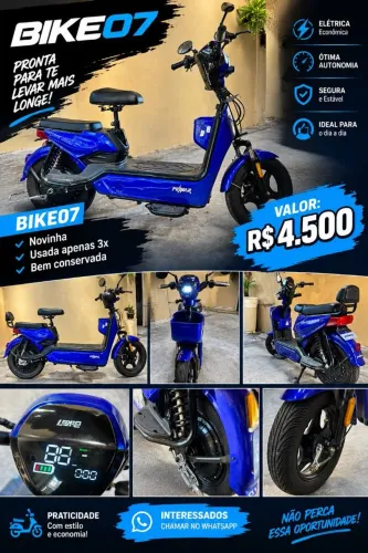 MOTINHA ELETRICA BIKE07