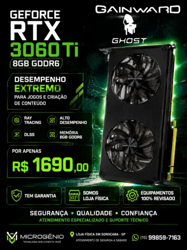 Placa de Video 3060 8gb TI