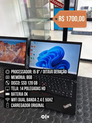 VENDE-SE NOTEBOOK LENOVO THINKPAD