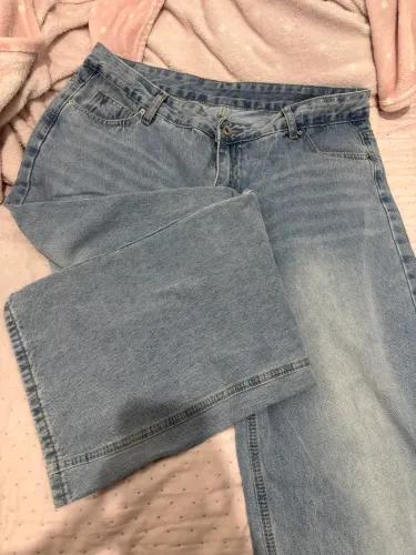 Calça jeans feminina cintura baixa 