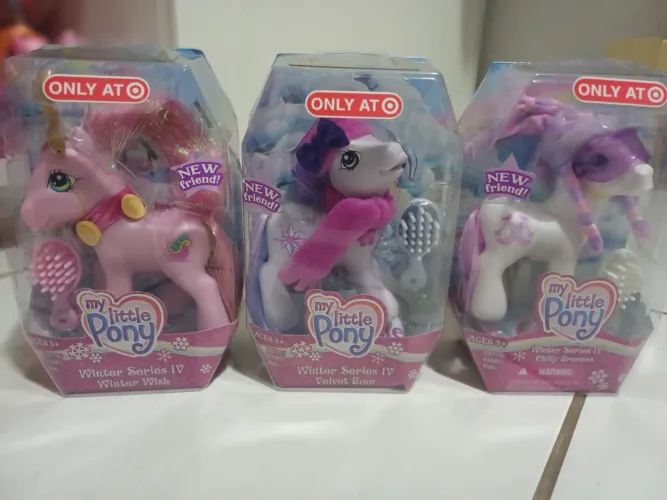 (RESERVADO)My little pony g3 Natal lacrados II 