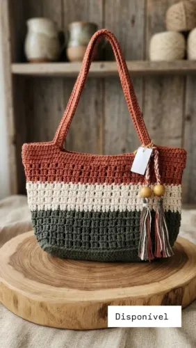 Bolsa de crochê 