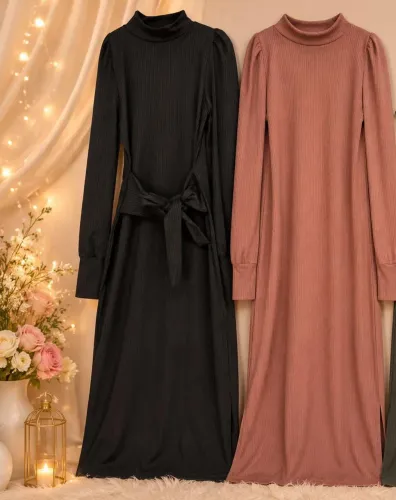 Vestidos canelados