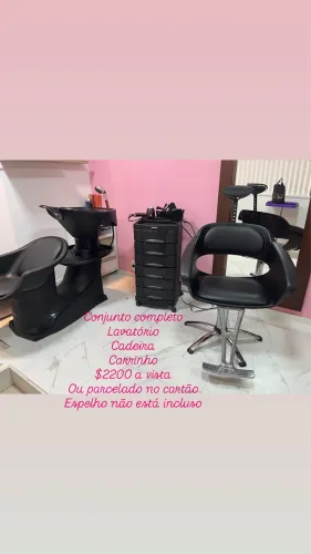 Móveis para salão de beleza