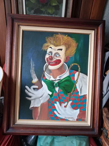 PINTURA OST ESPETACULAR PALHAÇO/ ASSINADO