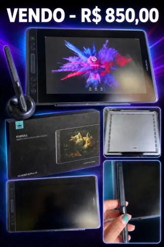 Mesa digitalizadora HUION KAMVAS 13 PRO 