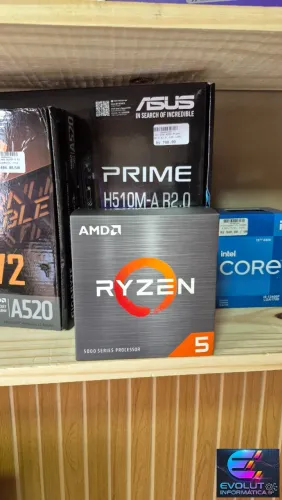 Processador Ryzen 5 5500 novo, lacrado, com garantia!